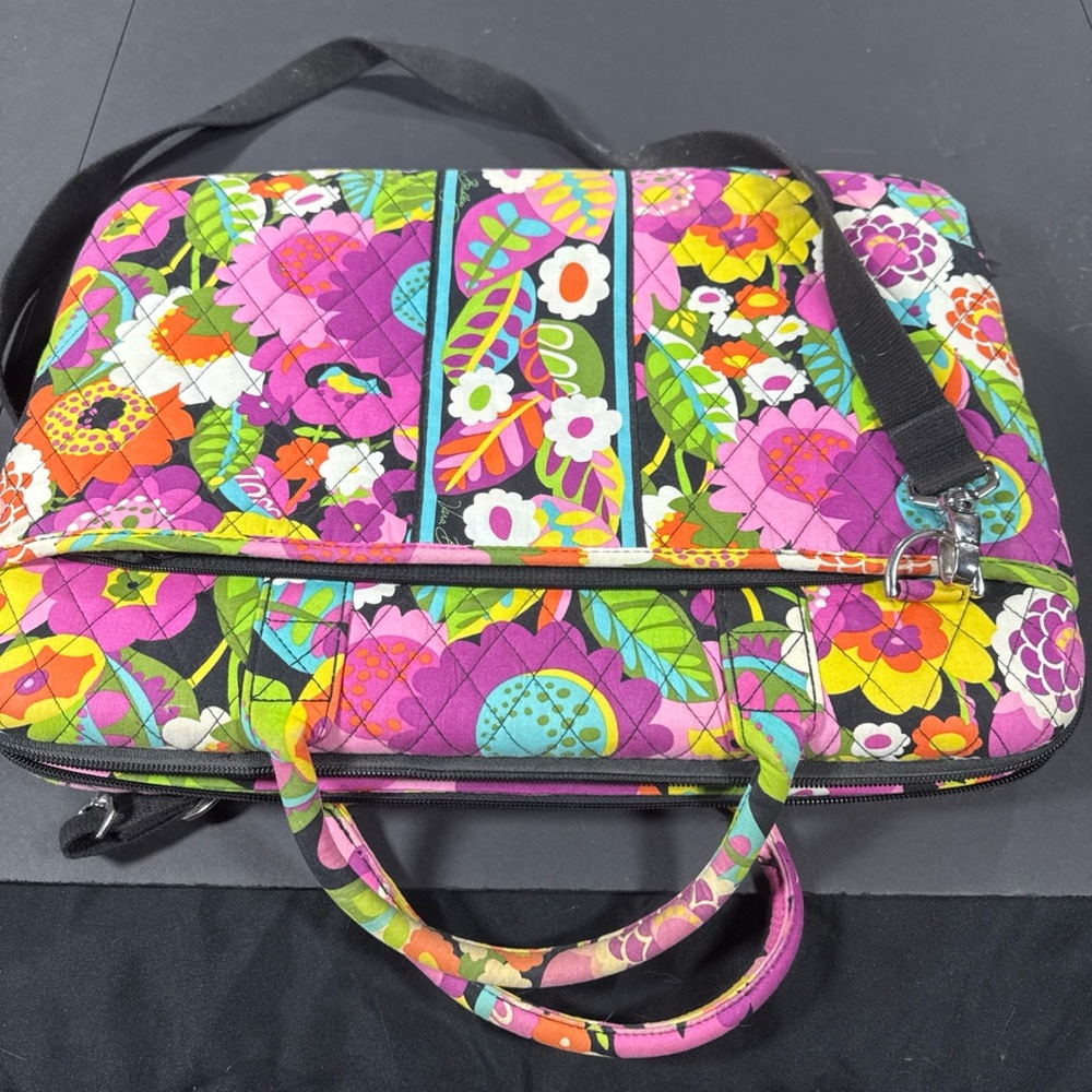 Vera Bradley Floral Laptop Bag - Multicolor